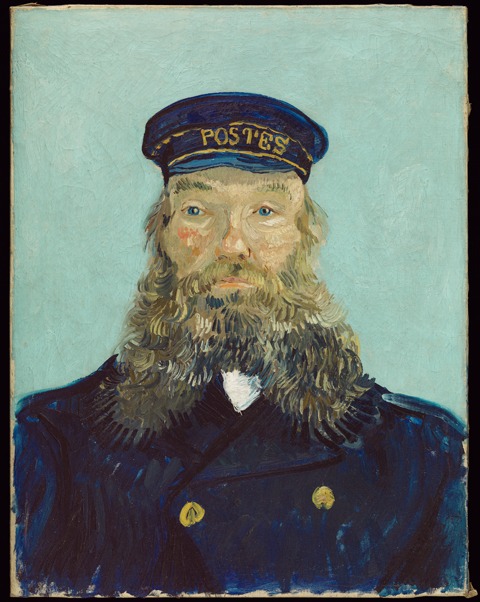 Vincent Van Gogh, Portrait of Postman Roulin 1888 The Detroit Institute of Art, Detroit, MI
